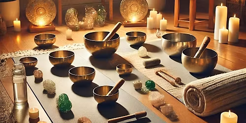 Sound Healing with Quantum Frequency Crystal and Tibetan Singing Bowls