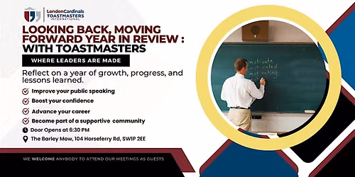 Year in Review: Lessons Learned at London Cardinals Toastmasters