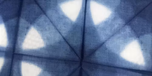 Itajime Shibori - folding and clamping