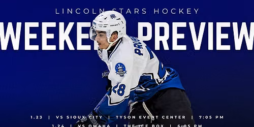 Lincoln Stars at Omaha Lancers at Liberty First Credit Union Arena