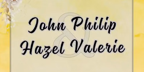 John & Hazel\u2019s Wedding day
