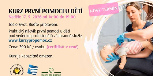 KURZ PRVN\u00cd POMOCI U D\u011aT\u00cd