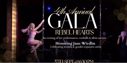 Rebel Hearts ~ Flux Vertical Theatre\u2019s 4th Annual Gala!
