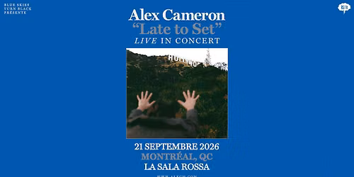 ALEX CAMERON - Montr\u00e9al