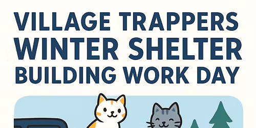 Shelter making event - round 2