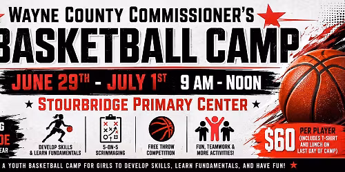 Wayne County Commissioner's Basketball Camp- Lady Hornets