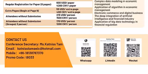 2026 5th Int'l Conference on Bigdata Blockchain and Economy Management
