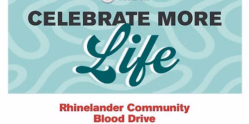 Rhinelander Community Blood Drive
