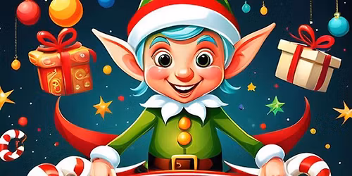 Elves Christmas Party with 2 Hicks in a Box