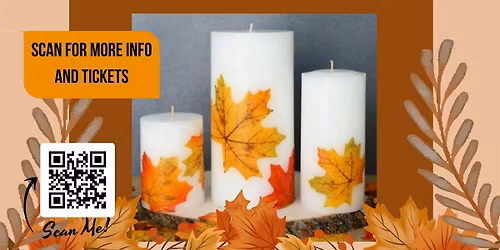Leaf Candlestick Centerpiece Making