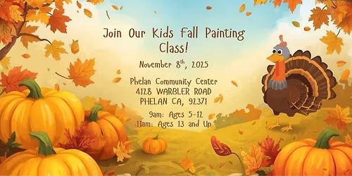 Kids Fall Painting Class