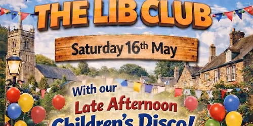 May Disco at The Lib with guest DJ JOE COSTA! 