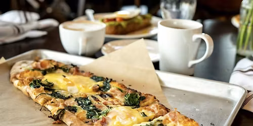 Breakfast Pizza & Mimosas