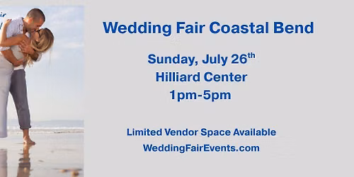 Wedding Fair Coastal Bend Summer 2026