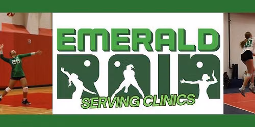 Emerald Rain Serving Volleyball Skill Clinics