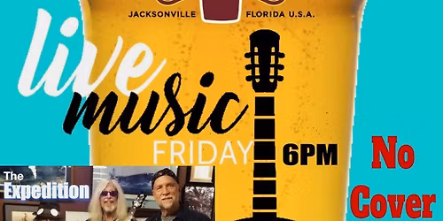 The Expedition LIVE at VU on Friday - No Cover!