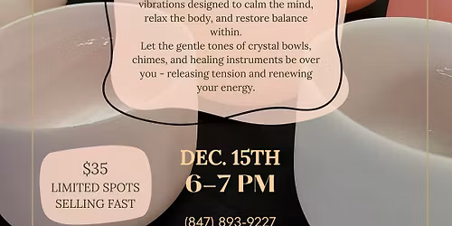 December 2025 Sound Bath