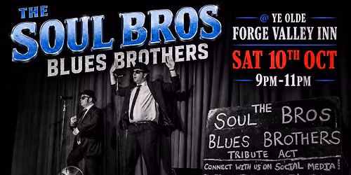 The Soul Bros Blues Brothers @ Ye Olde Forge Valley Inn