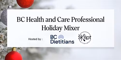 BC Health and Care Professional Holiday Mixer
