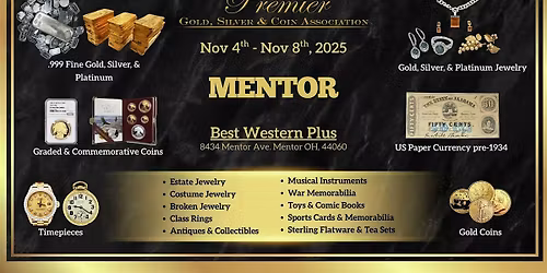 Mentor, OH FREE 5- Day Event