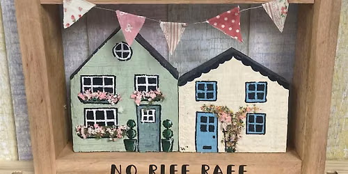 Paint a Wooden House and Frame Workshop