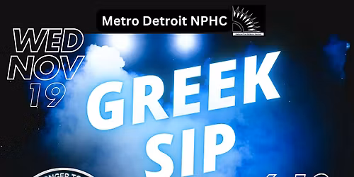 Fall 2025 D9-Greek Sip