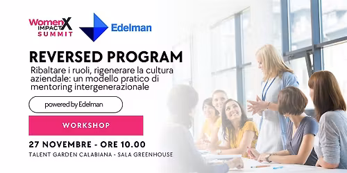 REVERSED PROGRAM: Un modello pratico di mentoring intergenerazionale