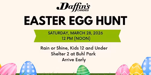 Annual Easter Egg Hunt at Buhl Park