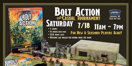 Bolt Action Casual Tournament