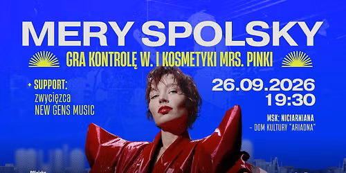 Mery Spolsky gra Kontrol\u0119 W. i Kosmetyki Mrs. Pinki