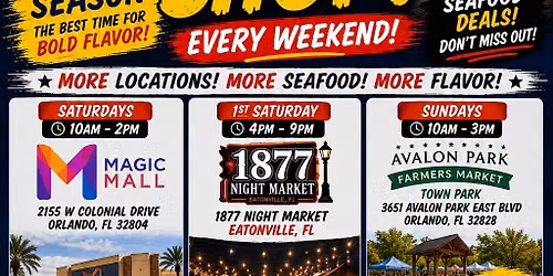 WEST ORLANDO SEAFOOD POP UP SHOP