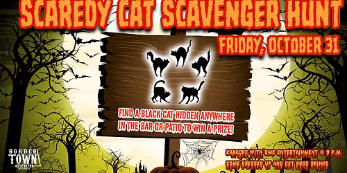 Scaredy Cat Scavenger Hunt @ BorderTown