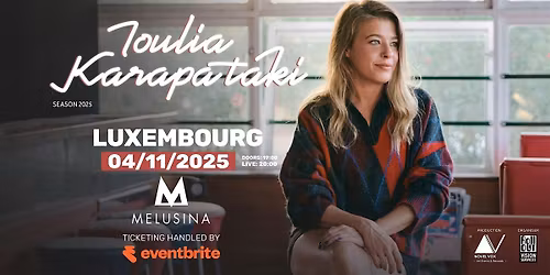 IOULIA KARAPATAKI Live in Luxembourg