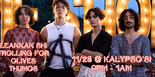 Leannan Shi, Trolling for Olives, & Thumos @ Kalypso's