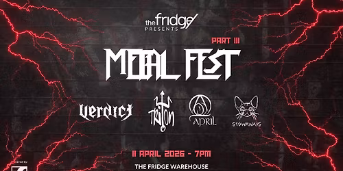 The Fridge Presents: Metal Fest III in Dubai