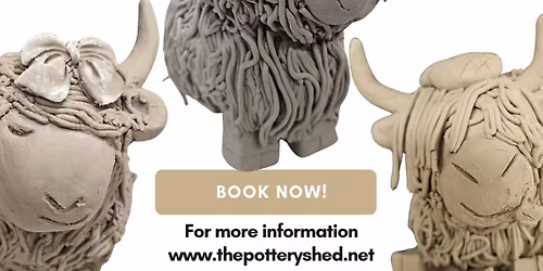 Clay workshop: Make your own highland cow!