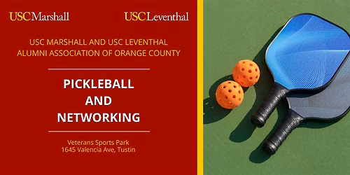 USC Marshall Alumni OC: Pickleball and Networking - 06\/18\/26