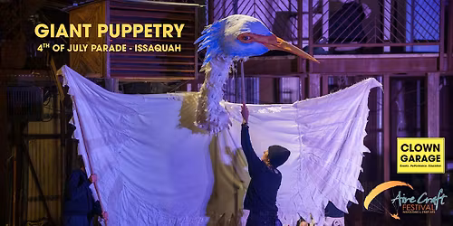 Giant Bird Puppetry with Emily McHugh