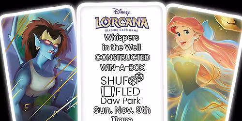 [Shuffled Daw Park] Whispers in the Well Pre-Release CONSTRUCTED - WIN-A-BOX!