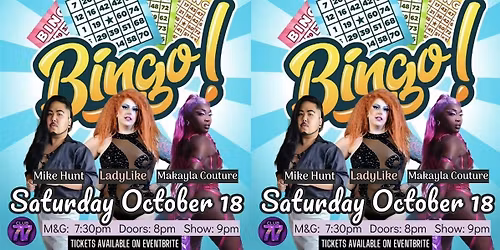 Drag and BINGO at Club 717