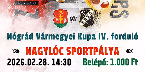 Ziccer SZSE Nagyl\u00f3c - Salg\u00f3tarj\u00e1ni BTC - N\u00f3gr\u00e1d v\u00e1rmegyei kupa legjobb 8 k\u00f6z\u00f6tt