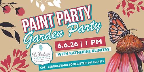 Garden Party Paint Party