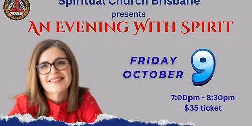 Sarah Jeffery presents AN EVENING WITH SPIRIT