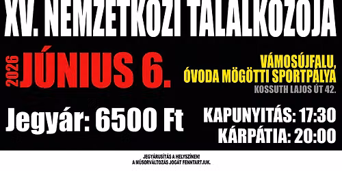 K\u00e1rp\u00e1tia koncert V\u00e1mos\u00fajfalu 