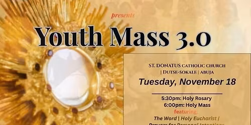 Monthly Youth Mass 3rd Edition 
