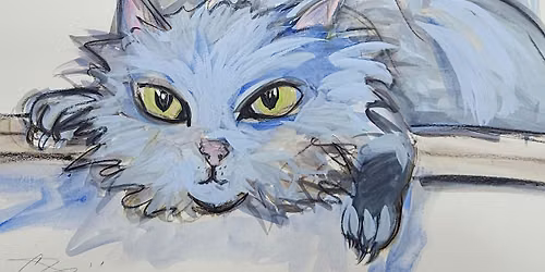 Watercolor & Pastel Techniques with Terry Cee - Cats