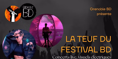 FESTIVAL BD \/\/\/ KANTO - Synth\u00e9 Modulaire Live et visuels r\u00e9actifs \/\/\/ INIZI - Techno Twerk Enflamm\u00e9e