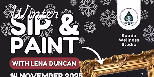 Winter Sip & Paint - Winter Joy