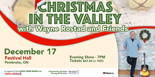 Christmas in the Valley with Wayne Rostad and Friends