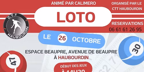 LOTO DU CTT HAUBOURDIN